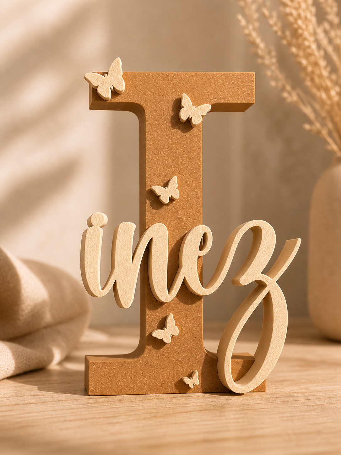 Gepersonaliseerde 3D Letter met Naam Studio Selvaggio