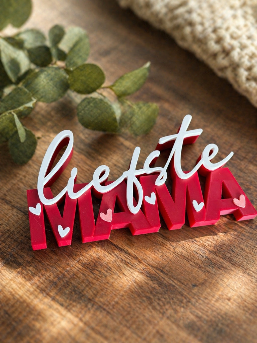 Liefste mama – 3d decoratie Studio Selvaggio