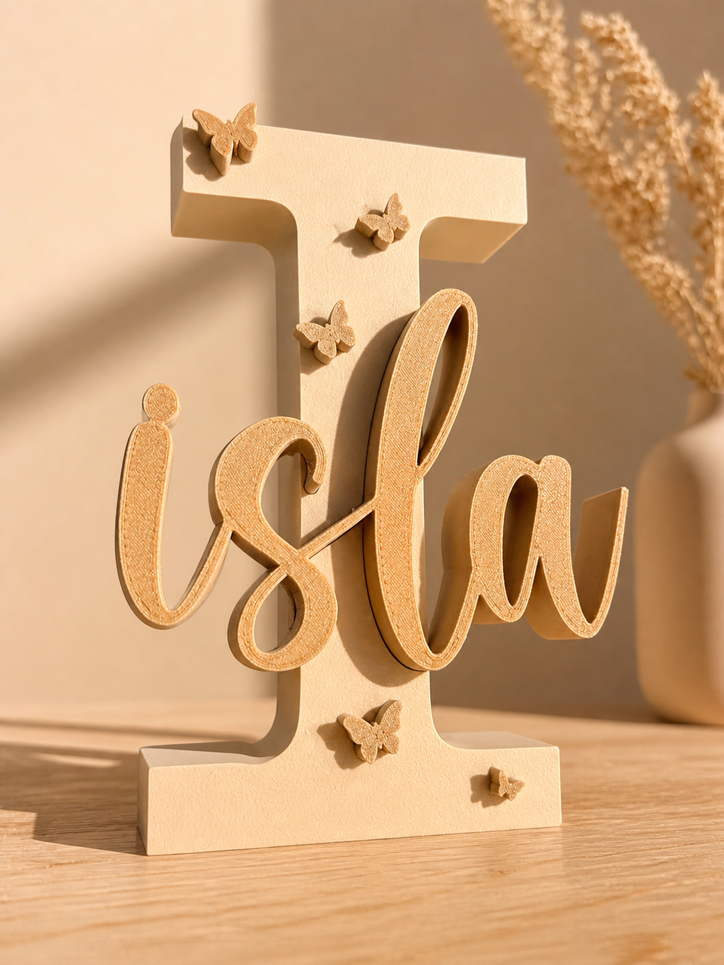 Gepersonaliseerde 3D Letter met Naam Studio Selvaggio