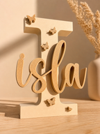 Gepersonaliseerde 3D Letter met Naam Studio Selvaggio
