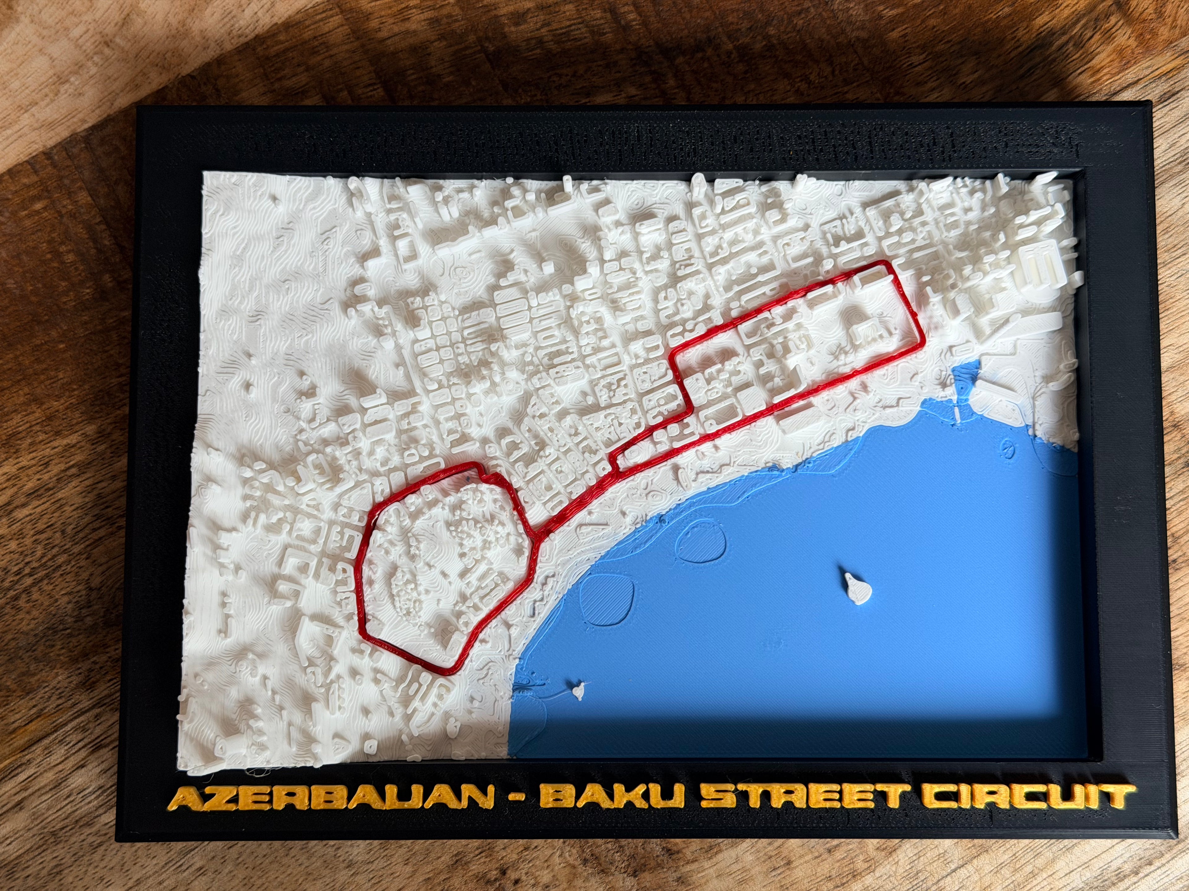 Azerbaijan – Baku Street Circuit | 3D Circuit Map Studio Selvaggio