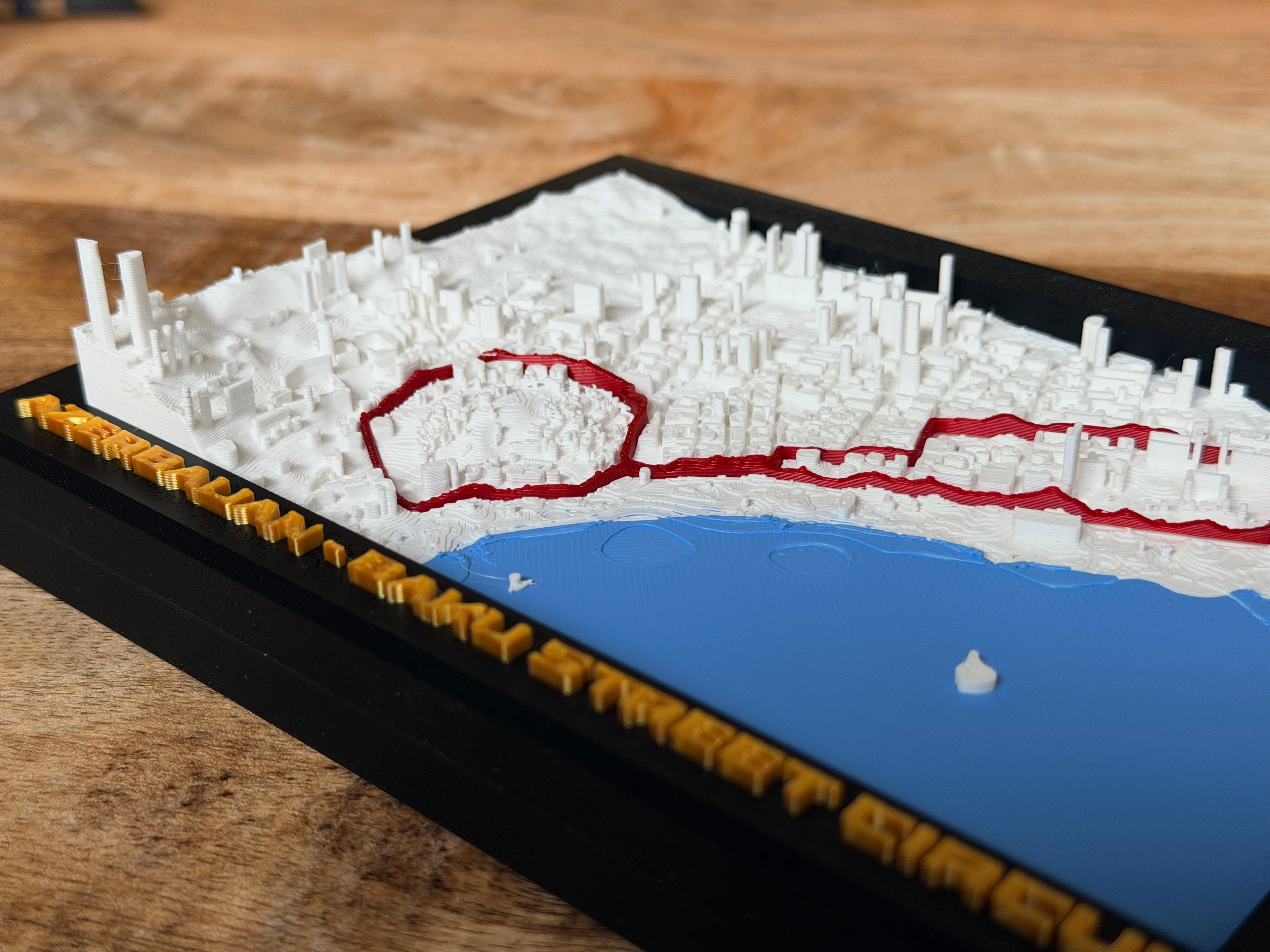 Azerbaijan – Baku Street Circuit | 3D Circuit Map Studio Selvaggio