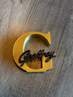 Gepersonaliseerde 3D Letter met Naam Studio Selvaggio
