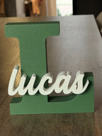 Gepersonaliseerde 3D Letter met Naam Studio Selvaggio