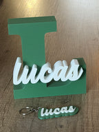 Gepersonaliseerde 3D Letter met Naam Studio Selvaggio