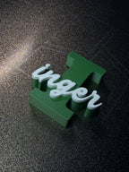 Gepersonaliseerde 3D Letter met Naam Studio Selvaggio