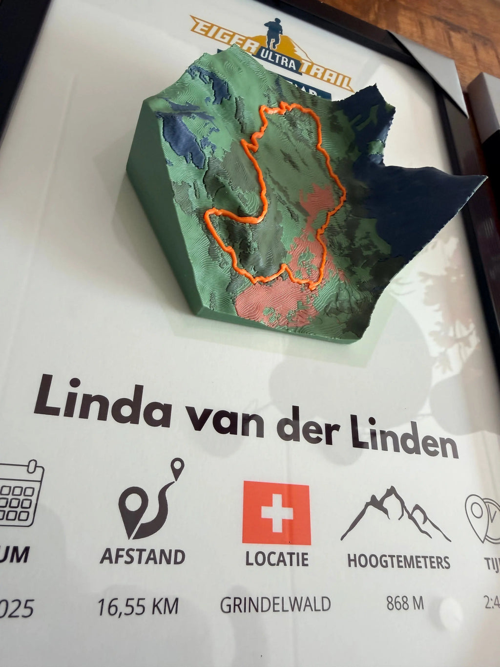 Eiger Ultra Trail - met fotolijst Studio Selvaggio