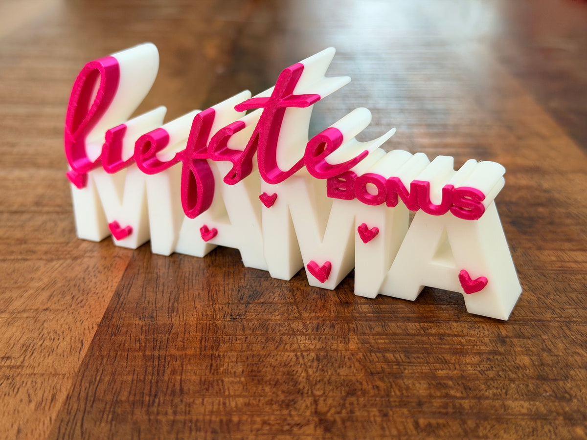Liefste bonus mama – 3d decoratie Studio Selvaggio