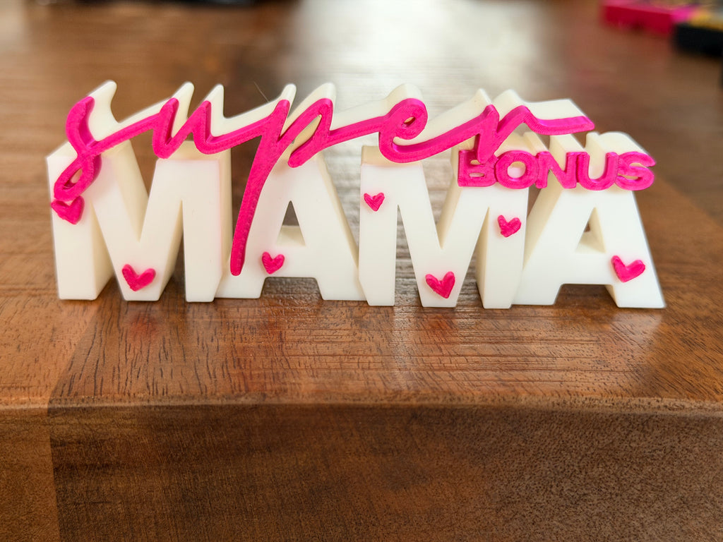 Super bonus mama – 3d decoratie Studio Selvaggio