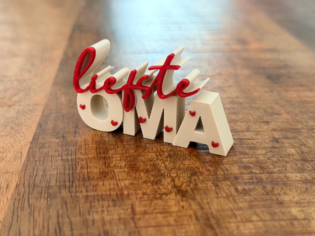 Liefste Oma – 3d decoratie Studio Selvaggio