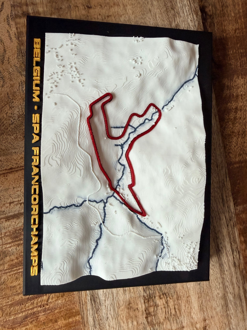 Belgium – Spa Francorchamps | 3D Circuit Map Studio Selvaggio