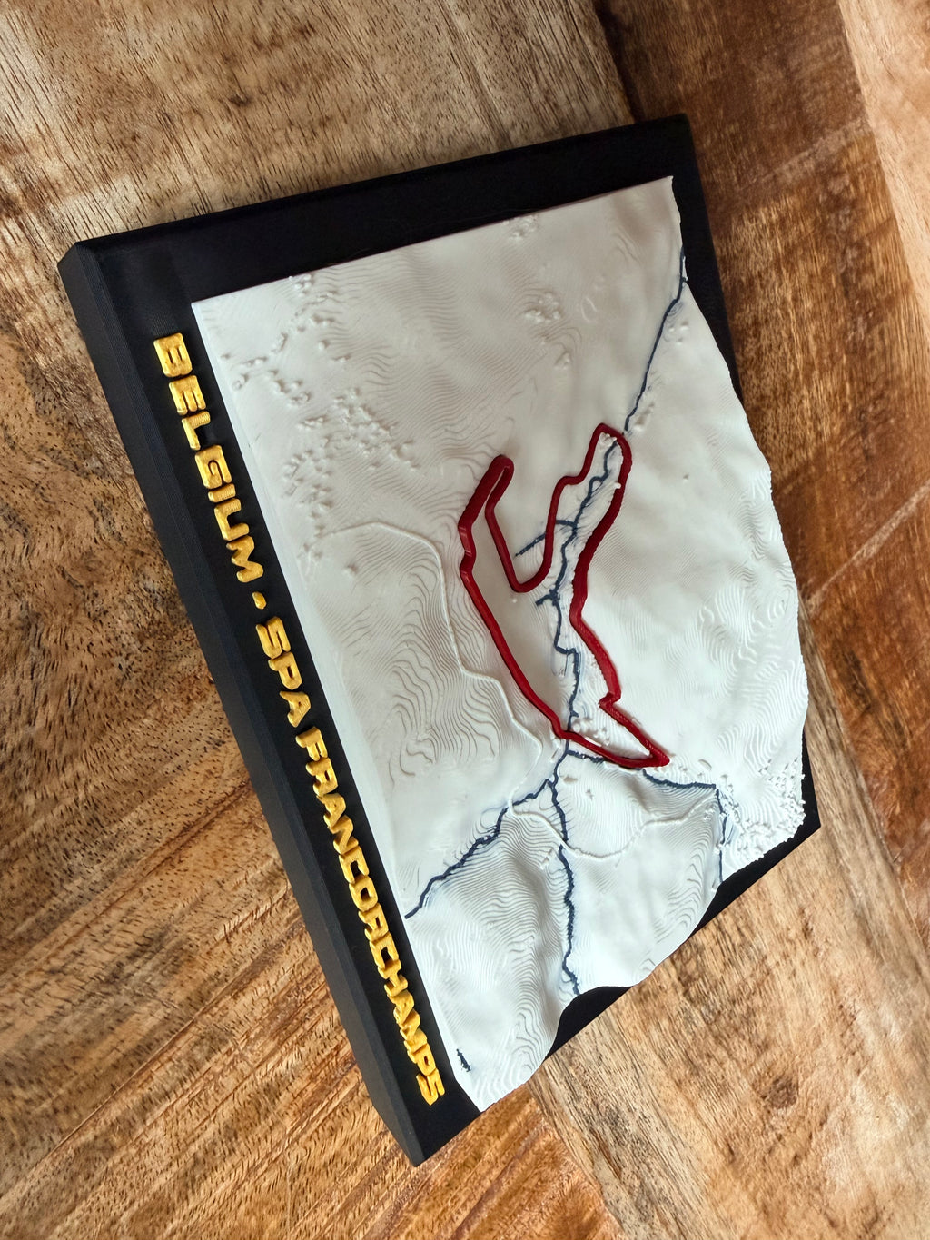 Belgium – Spa Francorchamps | 3D Circuit Map Studio Selvaggio