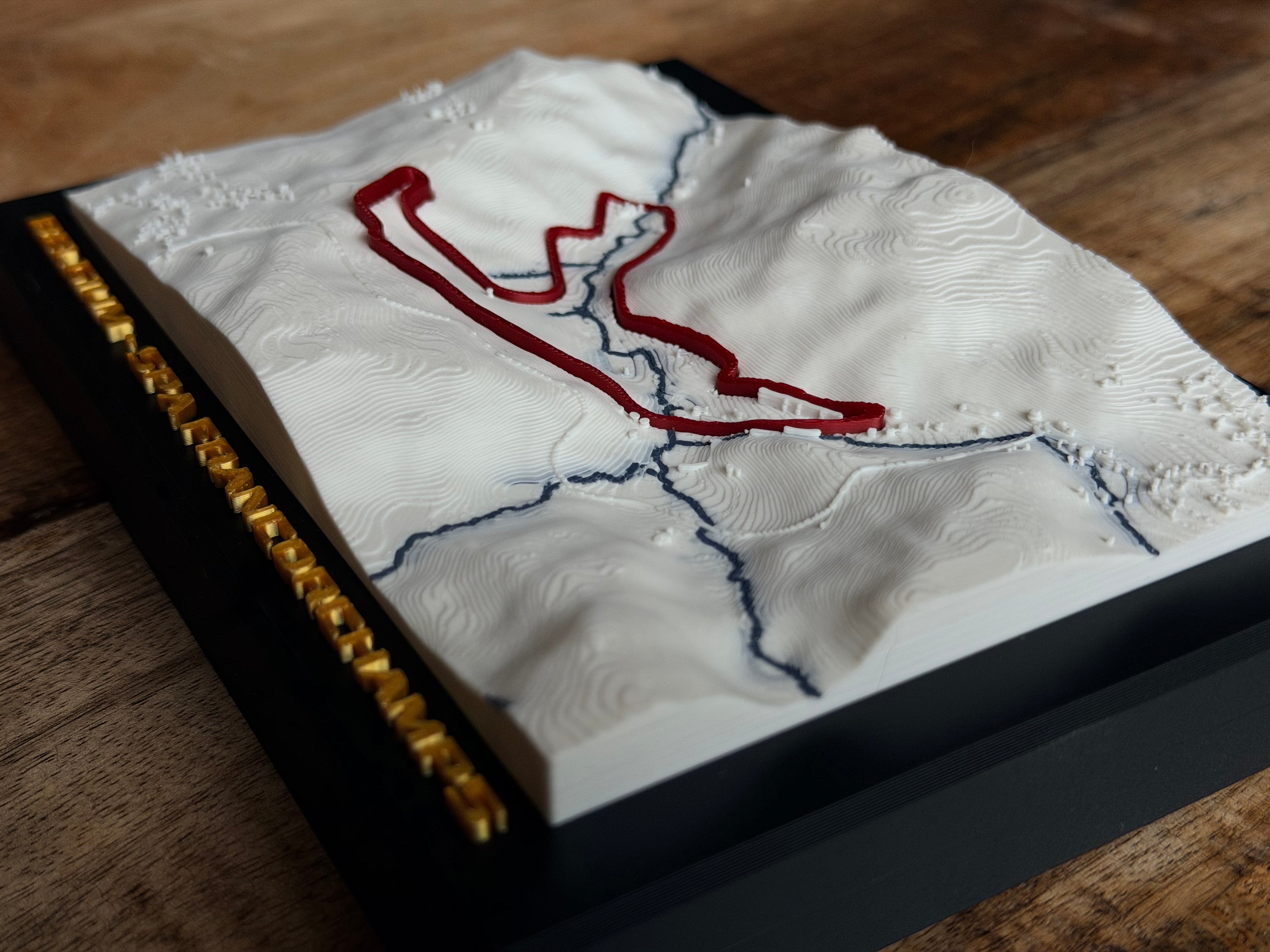 Belgium – Spa Francorchamps | 3D Circuit Map Studio Selvaggio