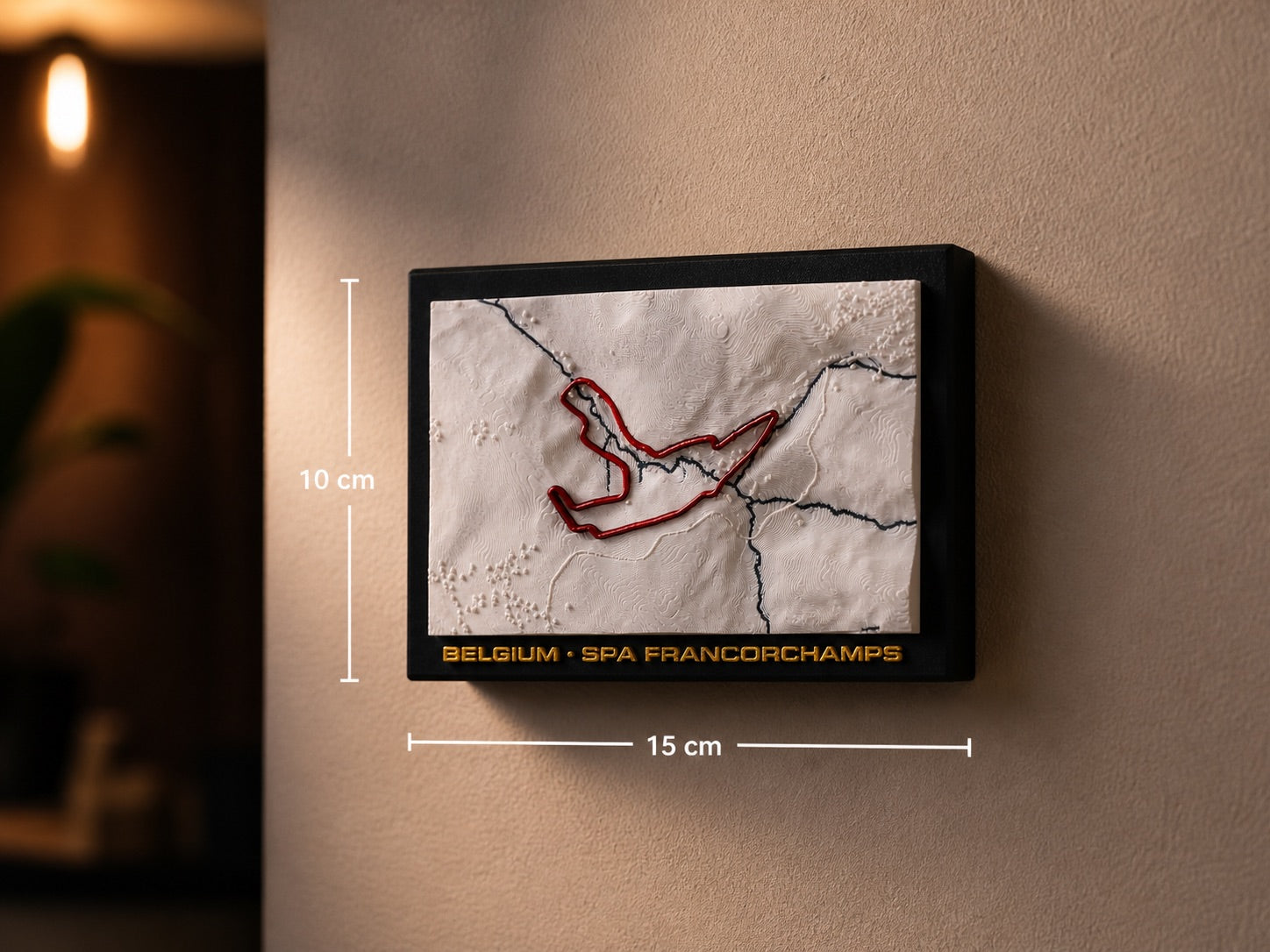 Belgium – Spa Francorchamps | 3D Circuit Map Studio Selvaggio